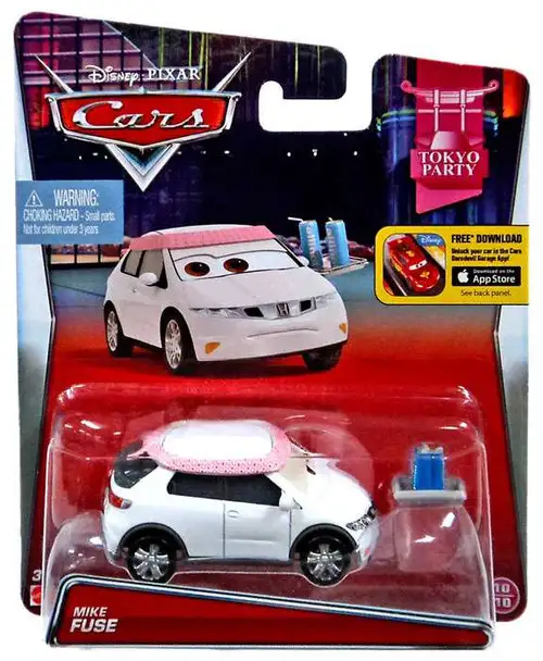Disney / Pixar Cars Tokyo Party Mike Fuse Diecast Car #10/10