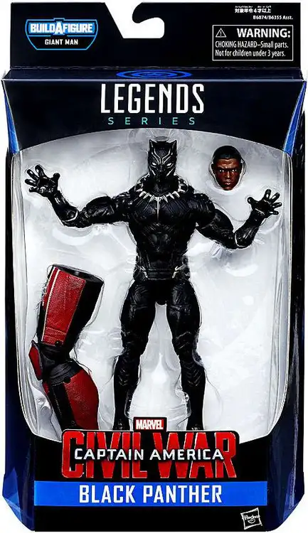 Captain America Civil War Marvel Legends Giant Man Series Black Panther Action Figure