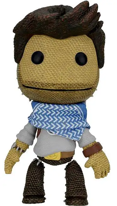 NECA Little Big Planet Series 2 Nathan Drake Sackboy Action Figure