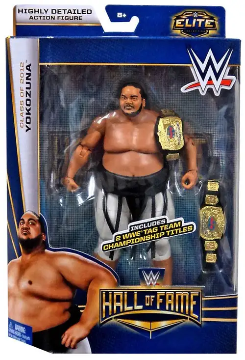 WWE Wrestling Elite Collection Hall of Fame Yokozuna Exclusive Action Figure