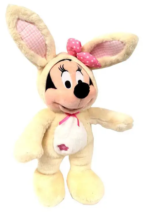 Disney 2012 Easter Minnie Mouse Exclusive 14-Inch Plush [Vanilla Bunny Costume]