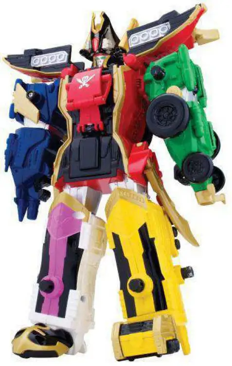 Power Rangers Super Megaforce Deluxe Legendary Megazord Action Figure [Damaged Package]