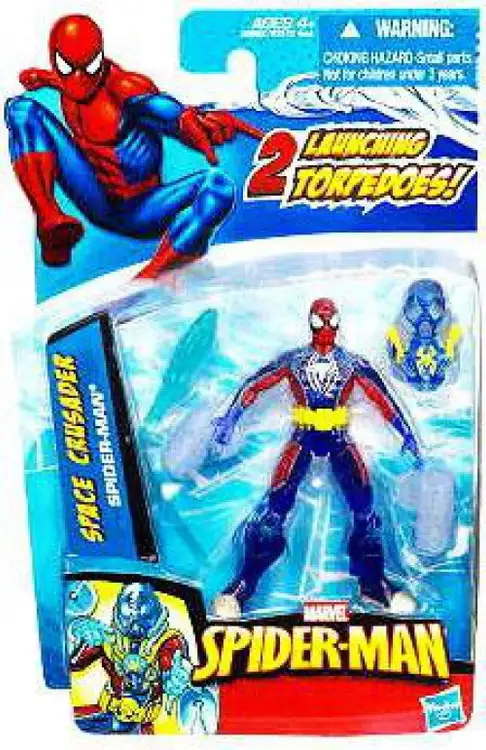 2010 Space Crusader Spider-Man Action Figure