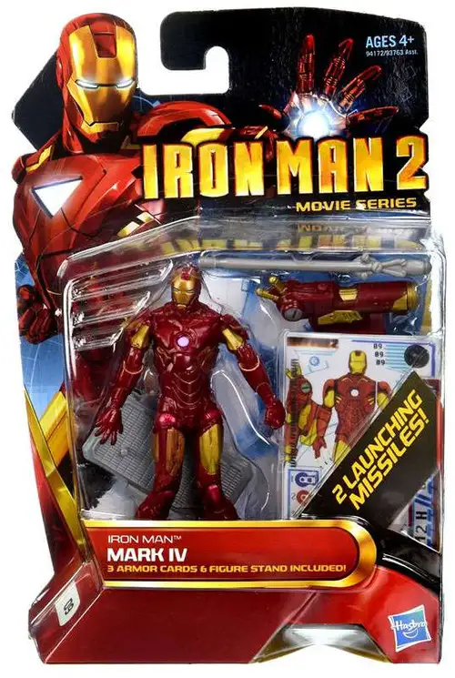 Iron Man 2 Movie Series Iron Man Mark IV Action Figure #9