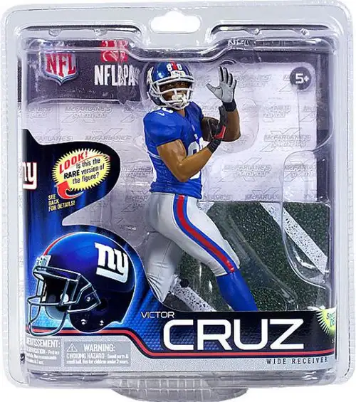 McFarlane Toys NFL New York Giants Sports Football Series 31 Victor Cruz Action Figure [Blue Jersey]