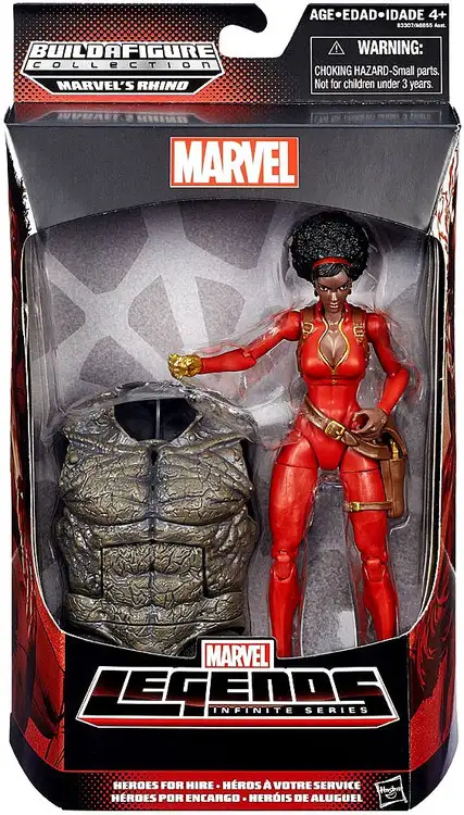 Spider-Man Marvel Legends Rhino Series Misty Knight Action Figure