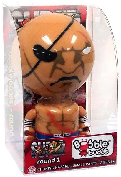 Super Street Fighter IV Bobble Budds Sagat 3.75-Inch Bobble Head