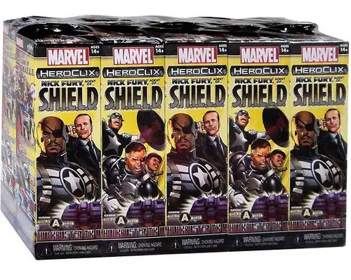 Marvel HeroClix Nick Fury, Agent of S.H.I.E.L.D Booster Brick [Hulkbuster Build a Clix]