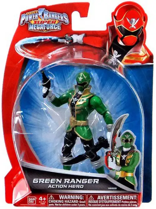 Power Rangers Super Megaforce Green Ranger Action Hero Action Figure