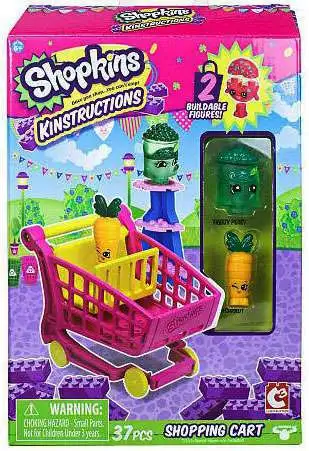 Shopkins Kinstructions Shopping Cart [Freezy Peasy & Wild Carrot]