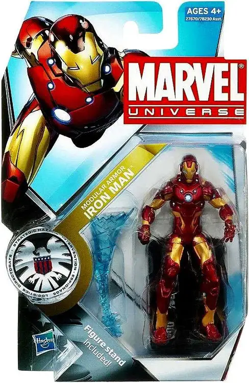 Marvel Universe Series 12 Modular Armor Iron Man Action Figure #4