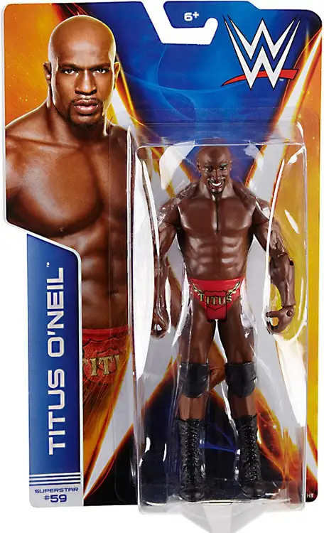 WWE Wrestling Series 44 Titus O'Neil Action Figure #59