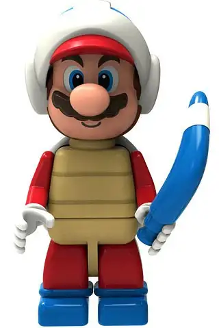 K'NEX Super Mario Mario 2-Inch Minifigure [Boomerang Loose]