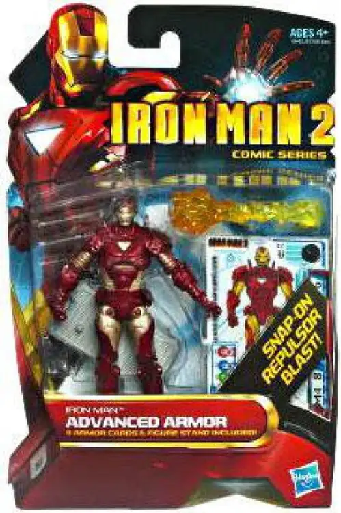 Iron Man 2 Comic Series Iron Man Advanced Armor Action Figure #32