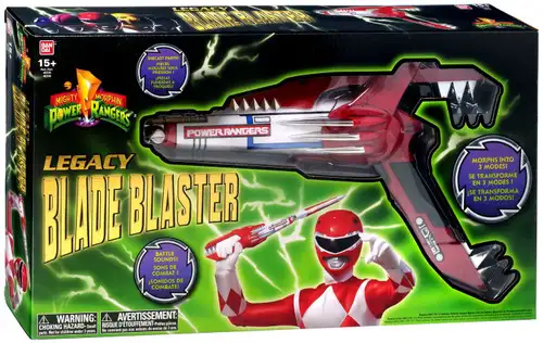 Power Rangers Mighty Morphin Legacy Blade Blaster Roleplay Toy