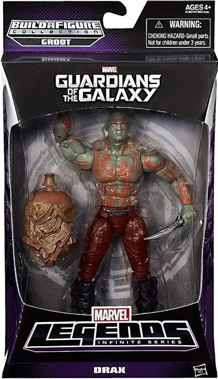 Guardians of the Galaxy Marvel Legends Groot Series Drax Action Figure