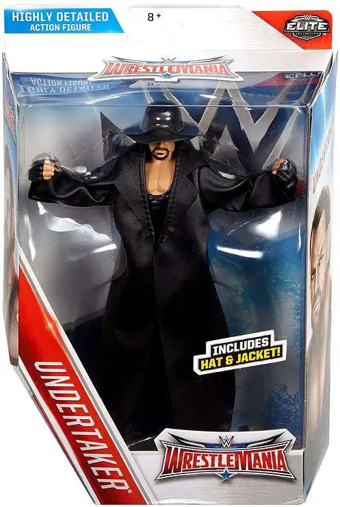 WWE Wrestling Elite Collection WrestleMania 32 Undertaker Action Figure [Hat & Jacket]