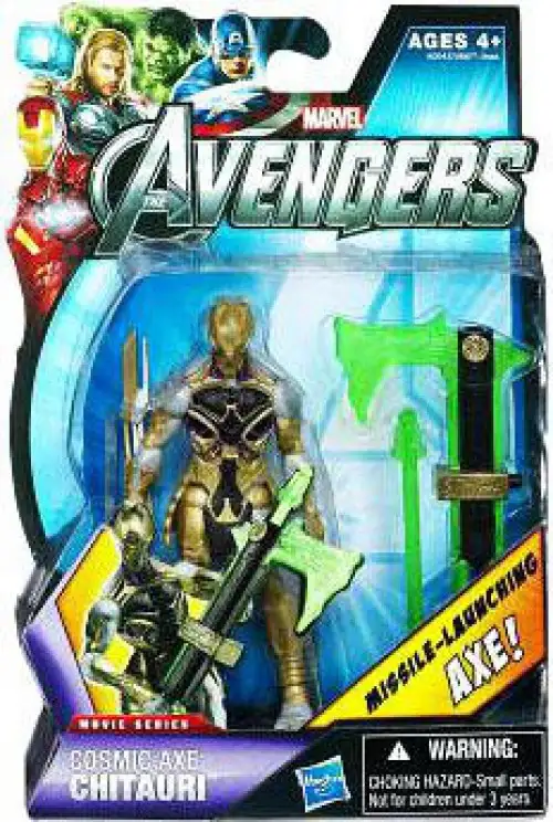 Marvel Avengers Movie Series Cosmic Axe Chitauri Action Figure