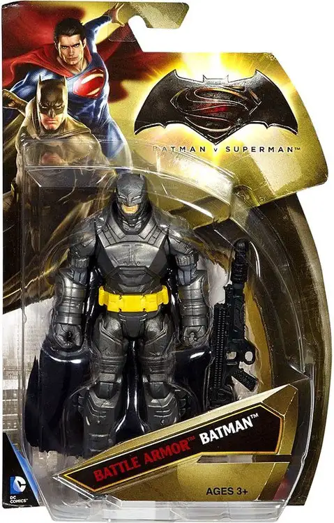 DC Batman V Superman: Dawn of Justice Battle Armor Batman Action Figure