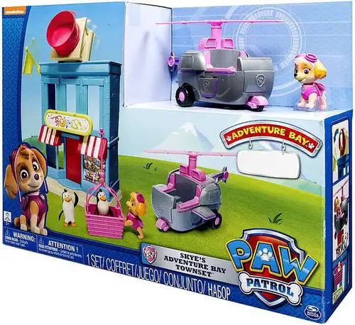 Paw Patrol Skye's Adventure Bay Townset Exclusive Playset