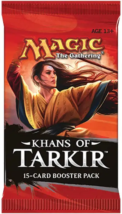 MtG Khans of Tarkir Booster Pack [15 Cards]