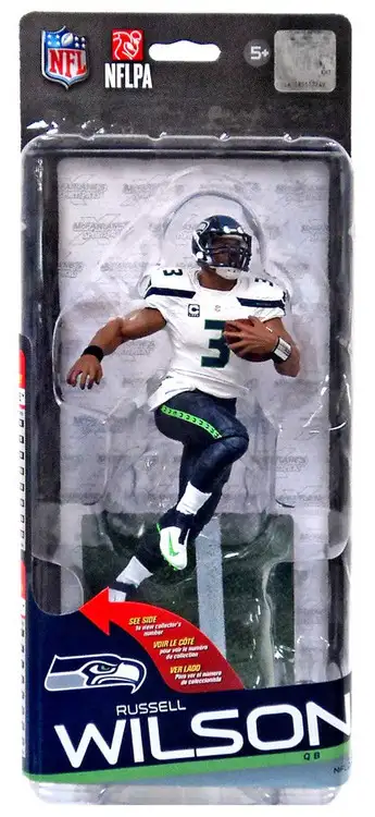 McFarlane Toys NFL Seattle Seahawks Sports Football Series 35 Russell Wilson Action Figure