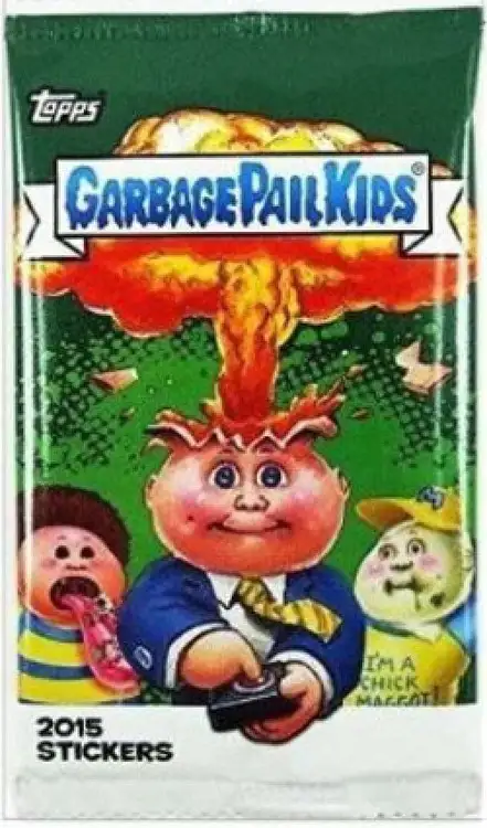 Garbage Pail Kids Topps 2015 Series 1 Trading Card Sticker Pack [9 Stickers!]