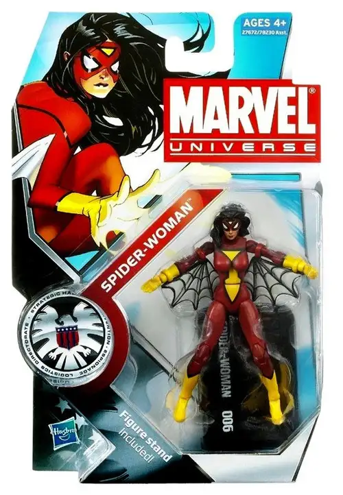 Marvel Universe Series 12 Spider-Woman Action Figure #6
