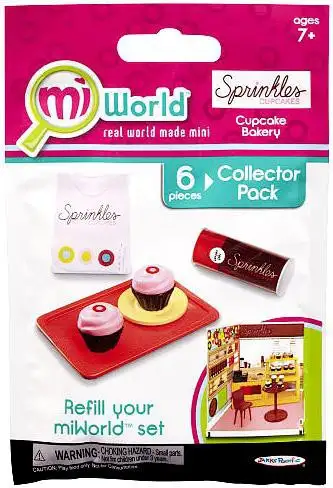 MiWorld Sprinkles Cupcake Bakery Collector Pack [Cupcake Tray]