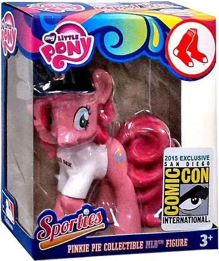 My Little Pony MLB Sporties Pinkie Pie Boston Red Sox Exclusive 3-Inch Collectible Figure