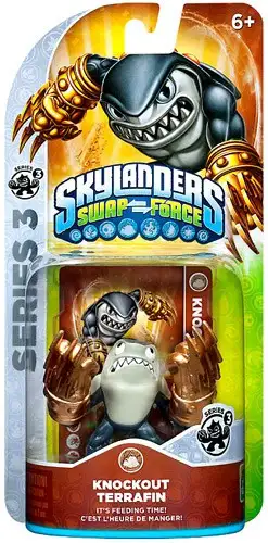 Skylanders Swap Force Series 3 Terrafin Figure Pack [Knockout]