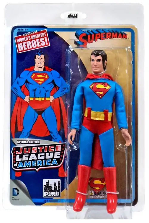 DC Justice League of America World's Greatest Heroes! Superman Action Figure