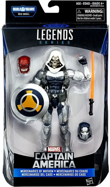 Captain America Civil War Marvel Legends Red Skull Taskmaster Action Figure [Mercenaries of Mayhem]