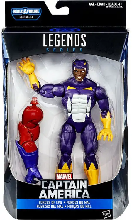 Captain America Civil War Marvel Legends Red Skull Cottonmouth Action Figure [Forces of Evil]