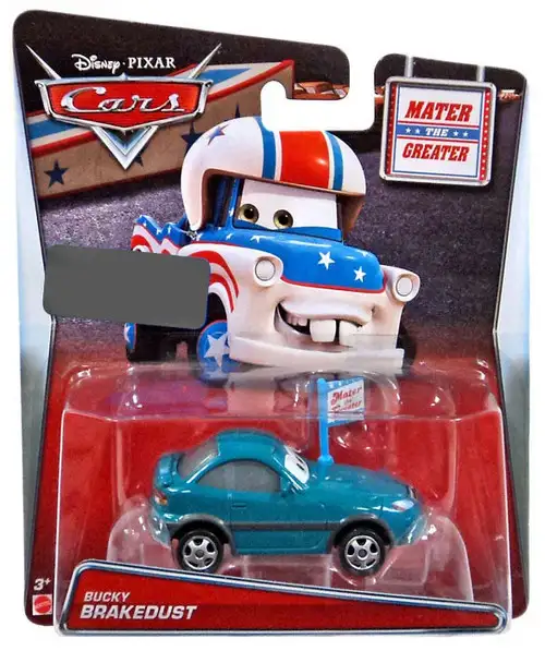 Disney / Pixar Cars Mater the Greater Bucky Brakedust Exclusive Diecast Car #17/18