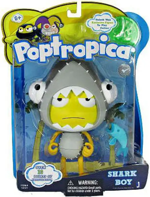 Poptropica Shark Boy Action Figure