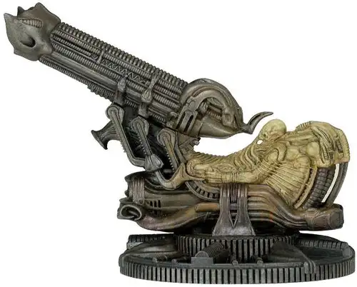 NECA Alien Cinemachines Series 1 Space Jockey 5-Inch Diecast Vehicle [Fossilized]