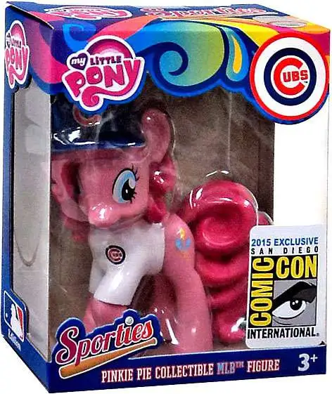 My Little Pony MLB Sporties Pinkie Pie Chicago Cubs Exclusive 3-Inch Collectible Figure