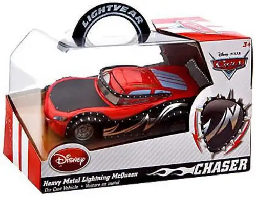 Disney / Pixar Cars Heavy Metal Lightning McQueen Exclusive Diecast Car [Chase Edition]
