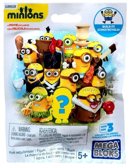 Mega Bloks Despicable Me Mystery Minions Series 3 Mystery Pack #29210 [Soft Pack]