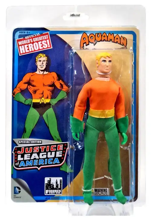 DC Justice League of America World's Greatest Heroes! Aquaman Action Figure