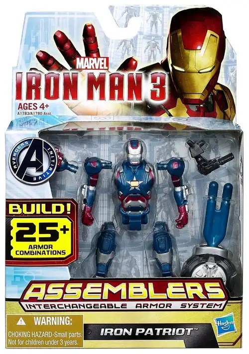Iron Man 3 Assemblers Iron Patriot Action Figure