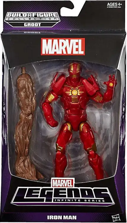 Marvel Legends Groot Series Iron Man Action Figure