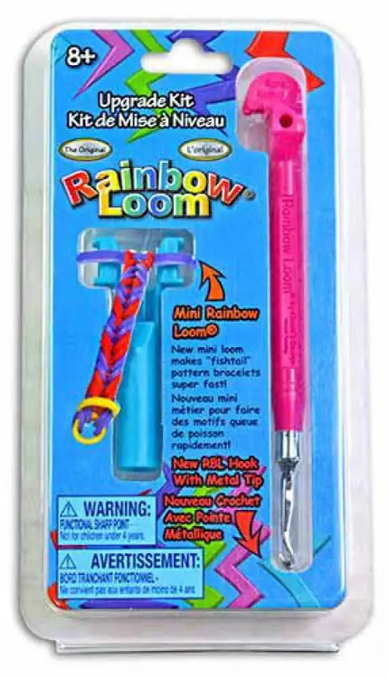 Rainbow Loom Metal Hook Tool Upgrade Kit [Pink]