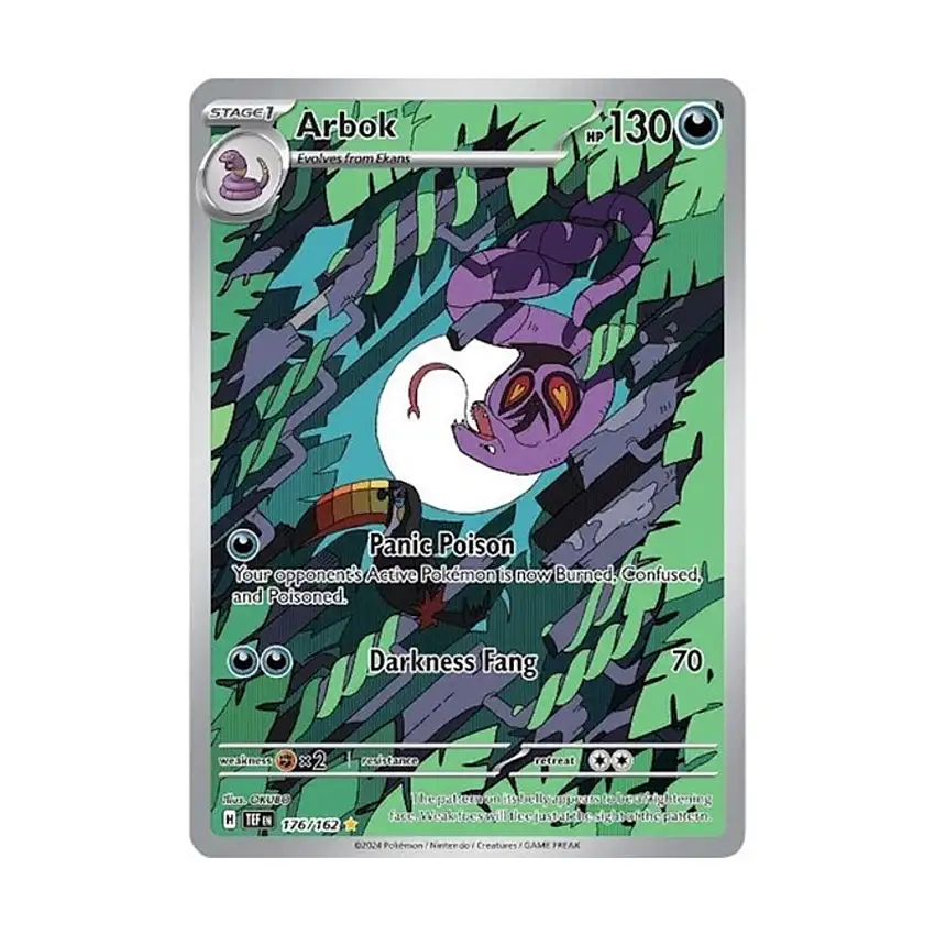 Arbok - 176/162 (IR) #176/162 (Holo)