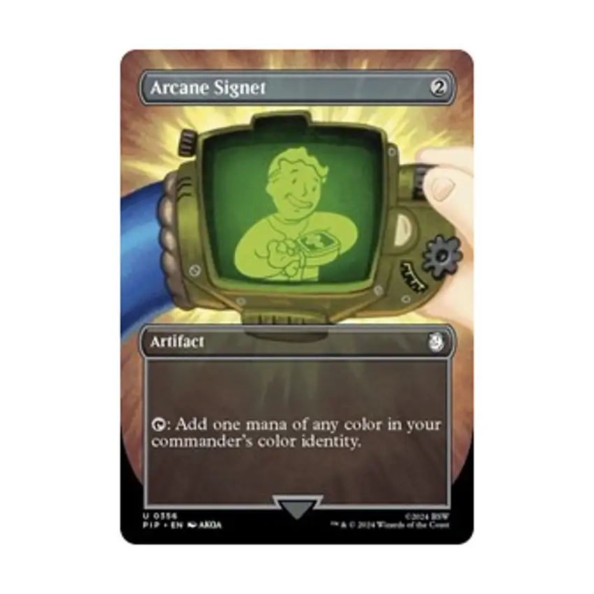 Arcane Signet (Borderless) (U) (Foil)