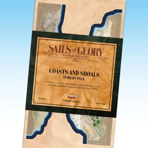 Sails of Glory: Coasts & Shoals Terrain Pack