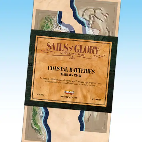 Sails of Glory: Coastal Batteries Terrain Pack