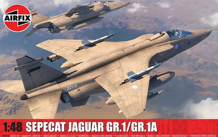Sepecat Jaguar GR1/GR1A Fighter 1/48 Airfix