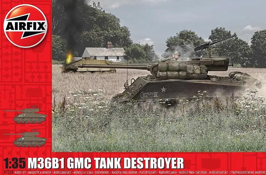 M36B1 GMC US Army Tank Destroyer 1/35 Airfix